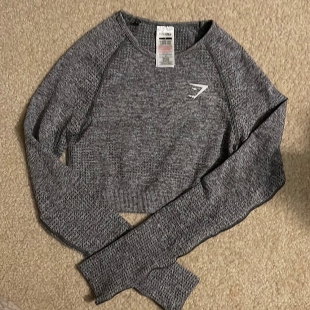 Gymshark Vital Seamless Long Sleeve Crop Top